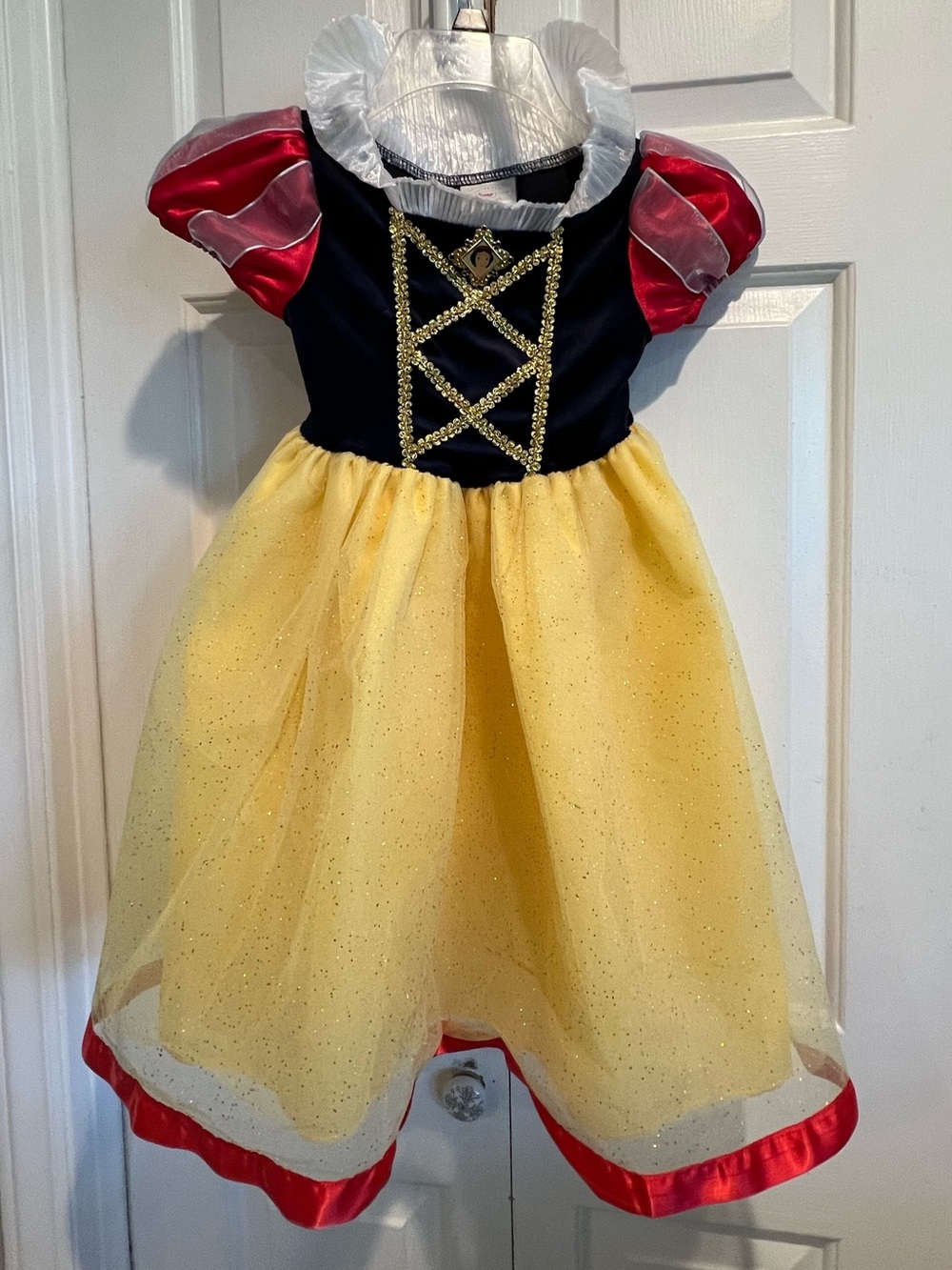 Girls ❄️ SNOW WHITE Costume Fairy Tale Princess Dress, Halloween Disney